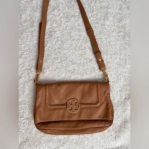 Tory Burch Amanda fold over crossbody  handbag